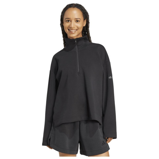 Adidas Γυναικεία μακρυμάνικη μπλούζα All SZN Soft Lux 1/4-Zip Top